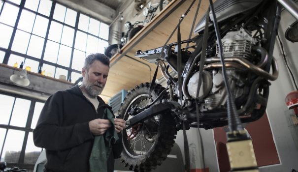 motorcycle oil cchange