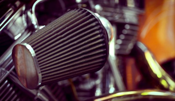Motorcycle air filter.