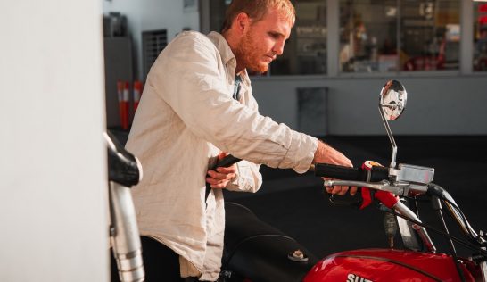 motorcycle fuel up, fuel injector cleaning